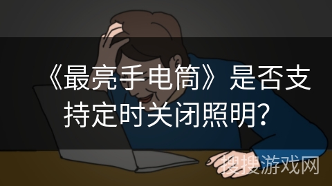 《最亮手电筒》是否支持定时关闭照明？
