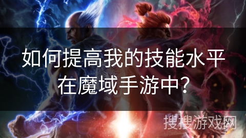 如何提高我的技能水平在魔域手游中？