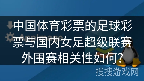 中国体育彩票的足球彩票与国内女足超级联赛外围赛相关性如何？