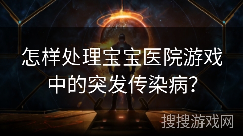怎样处理宝宝医院游戏中的突发传染病？