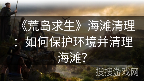 《荒岛求生》海滩清理：如何保护环境并清理海滩？