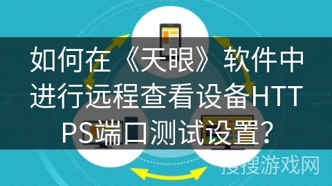 如何在《天眼》软件中进行远程查看设备HTTPS端口测试设置？