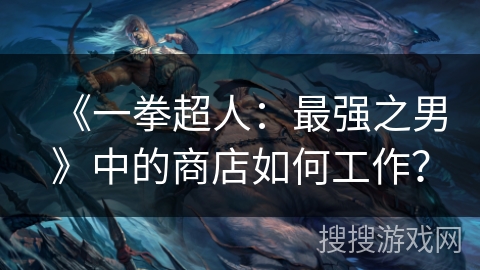 《一拳超人：最强之男》中的商店如何工作？