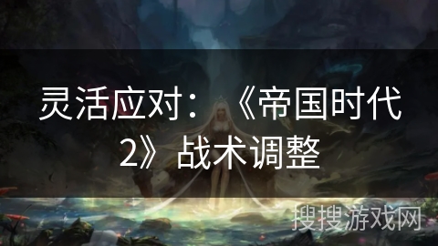 灵活应对：《帝国时代2》战术调整