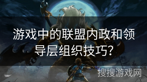 游戏中的联盟内政和领导层组织技巧？