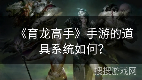 《育龙高手》手游的道具系统如何？