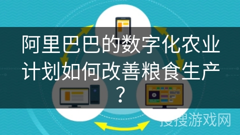 阿里巴巴的数字化农业计划如何改善粮食生产？