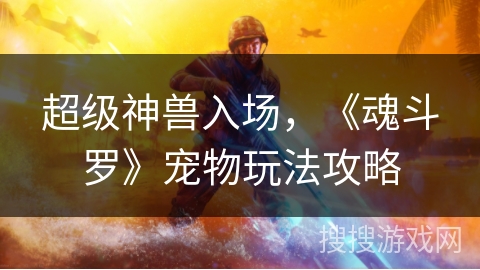 超级神兽入场,《魂斗罗》宠物玩法攻略 超级神兽入场,《魂斗罗》宠物玩法攻略
