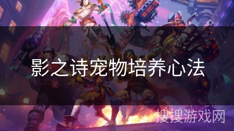 影之诗宠物培养心法