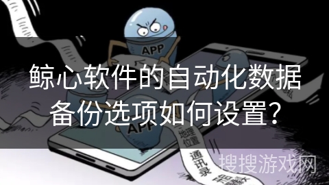 鲸心软件的自动化数据备份选项如何设置？