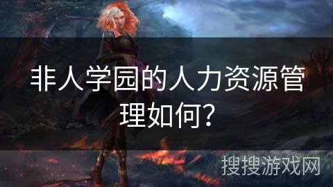 非人学园的人力资源管理如何？