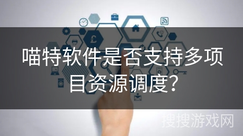 喵特软件是否支持多项目资源调度? 喵特软件是否支持多项目资源调度?