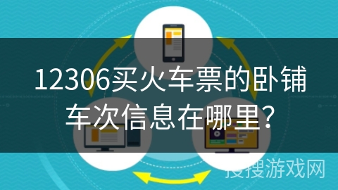 12306买火车票的卧铺车次信息在哪里？