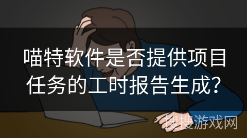 喵特软件是否提供项目任务的工时报告生成？