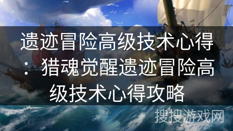 遗迹冒险高级技术心得：猎魂觉醒遗迹冒险高级技术心得攻略