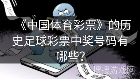《中国体育彩票》的历史足球彩票中奖号码有哪些？