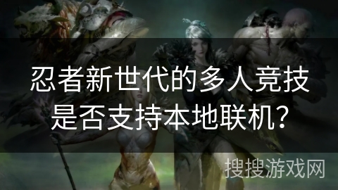 忍者新世代的多人竞技是否支持本地联机？