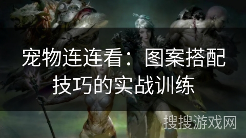 宠物连连看：图案搭配技巧的实战训练