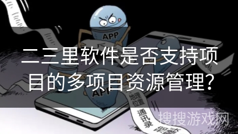 二三里软件是否支持项目的多项目资源管理？
