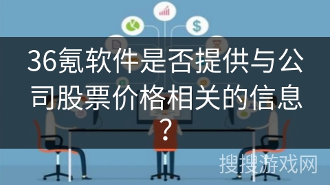 36氪软件是否提供与公司股票价格相关的信息？