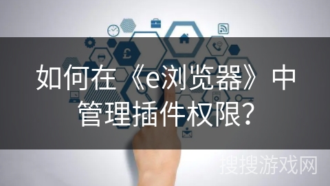 如何在《e浏览器》中管理插件权限？