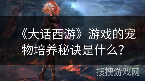 《大话西游》游戏的宠物培养秘诀是什么？