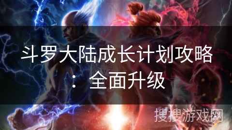 斗罗大陆成长计划攻略：全面升级