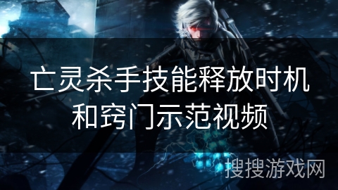 亡灵杀手技能释放时机和窍门示范视频