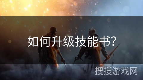 如何升级技能书? 如何升级技能书?