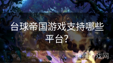 台球帝国游戏支持哪些平台？