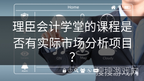 理臣会计学堂的课程是否有实际市场分析项目？