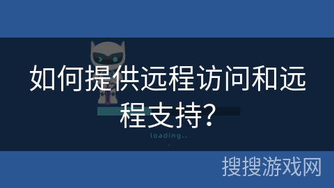 如何提供远程访问和远程支持？