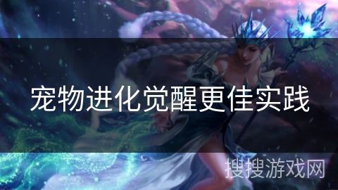 宠物进化觉醒更佳实践