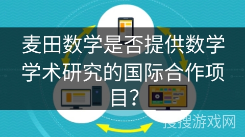 麦田数学是否提供数学学术研究的国际合作项目？