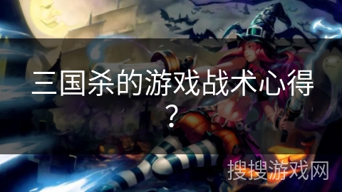 三国杀的游戏战术心得？