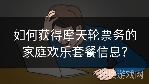 如何获得摩天轮票务的家庭欢乐套餐信息？