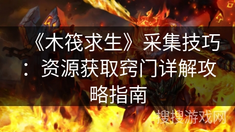 《木筏求生》采集技巧：资源获取窍门详解攻略指南