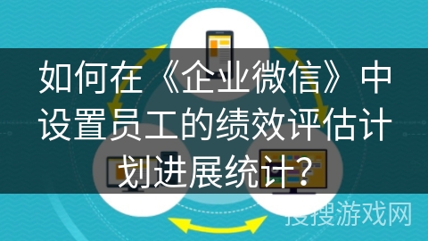 如何在《企业微信》中设置员工的绩效评估计划进展统计？