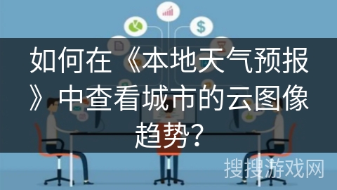 如何在《本地天气预报》中查看城市的云图像趋势？