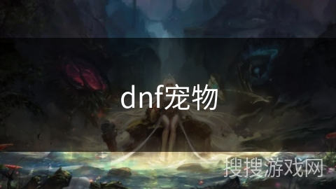 dnf宠物