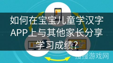如何在宝宝儿童学汉字APP上与其他家长分享学习成绩？
