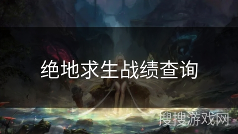 绝地求生战绩查询