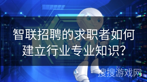 智联招聘的求职者如何建立行业专业知识？