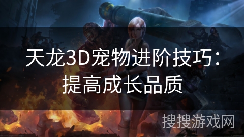 天龙3D宠物进阶技巧：提高成长品质