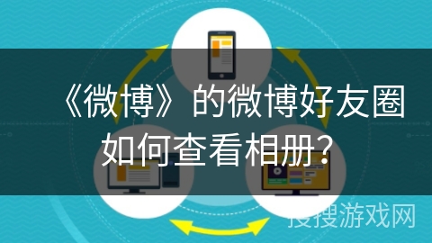 《微博》的微博好友圈如何查看相册？