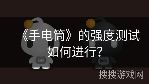《手电筒》的强度测试如何进行？