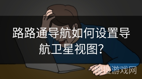 路路通导航如何设置导航卫星视图？
