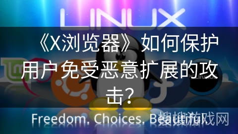 《X浏览器》如何保护用户免受恶意扩展的攻击? 《X浏览器》如何保护用户免受恶意扩展的攻击?