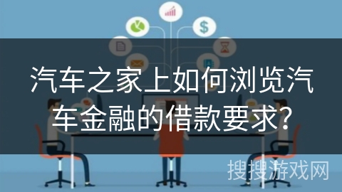 汽车之家上如何浏览汽车金融的借款要求？