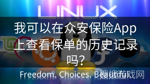 我可以在众安保险App上查看保单的历史记录吗？